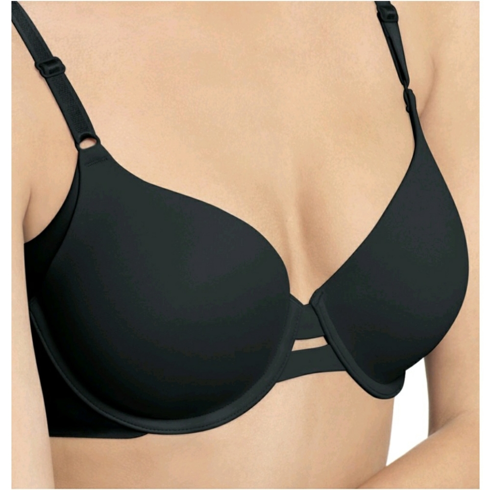 Side bulge smoothing bra